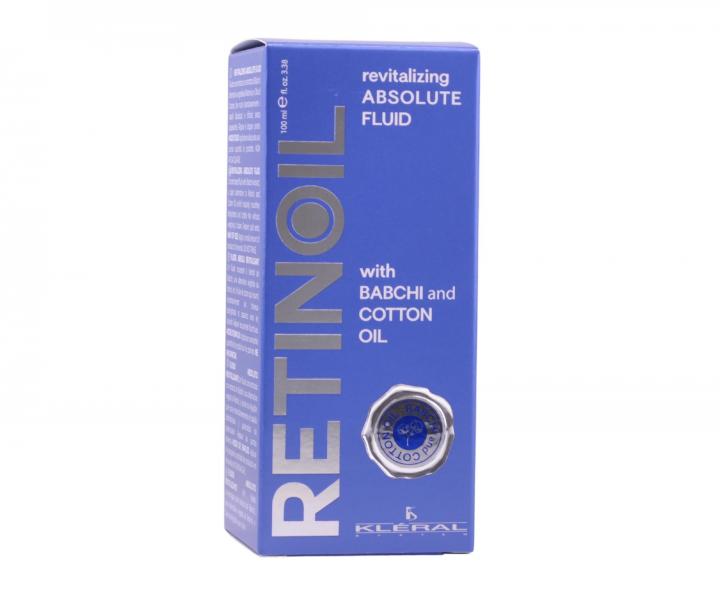 Revitaliza�n� bezoplachov� kr�m pro such� a po�kozen� vlasy Kl�ral System Retinoil Revitalising Absolute Fluid - 100 ml