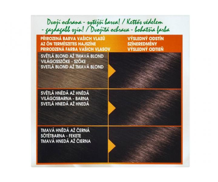 Permanentní barva Garnier Color Naturals 3.23 jiskřivá tmavě hnědá