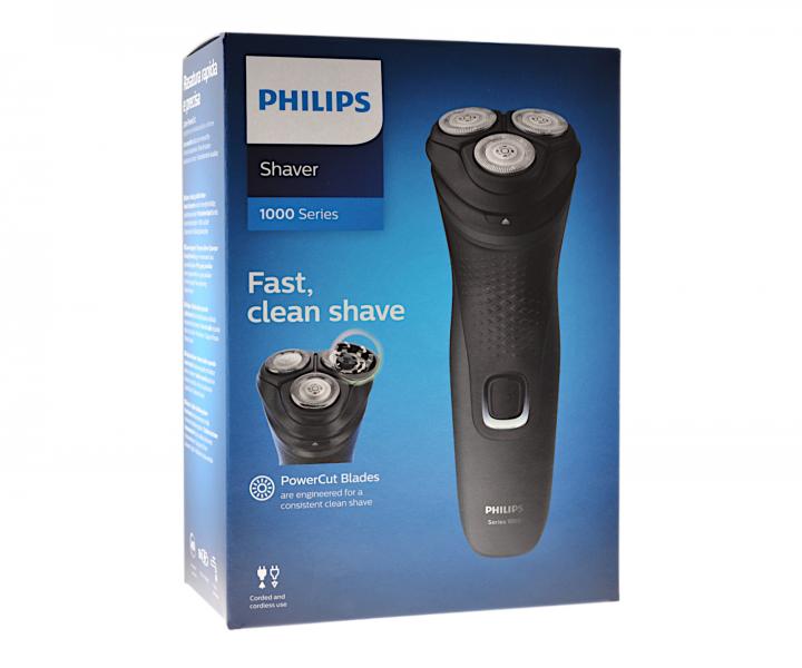 Holic strojek na vousy Philips Shaver 1000 S1133/41 - ern