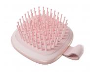 Cestovní kartáč na vlasy se zrcátkem Laifen Air Pink - růžový