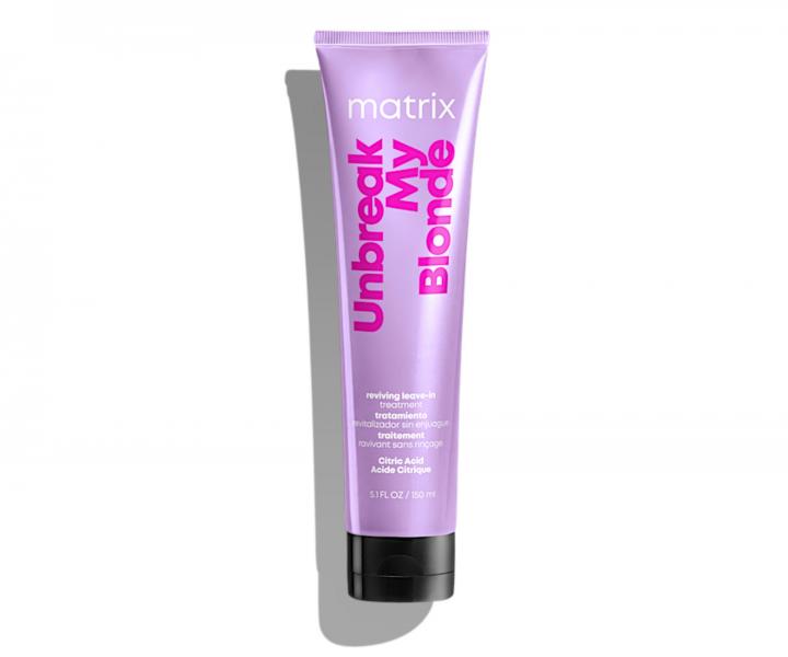 Bezoplachová stimulující péče pro zesvětlené vlasy Matrix Unbreak My Blonde - 150 ml