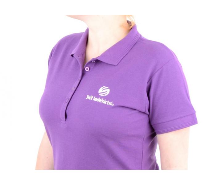 Poloko�ile s kr�tk�m ruk�vem, s l�me�kem  - d�msk�, fialov� L